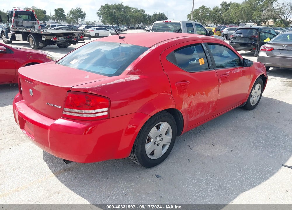 2009 DODGE AVENGER SE/SXT VIN: 1B3LC46B99N518713