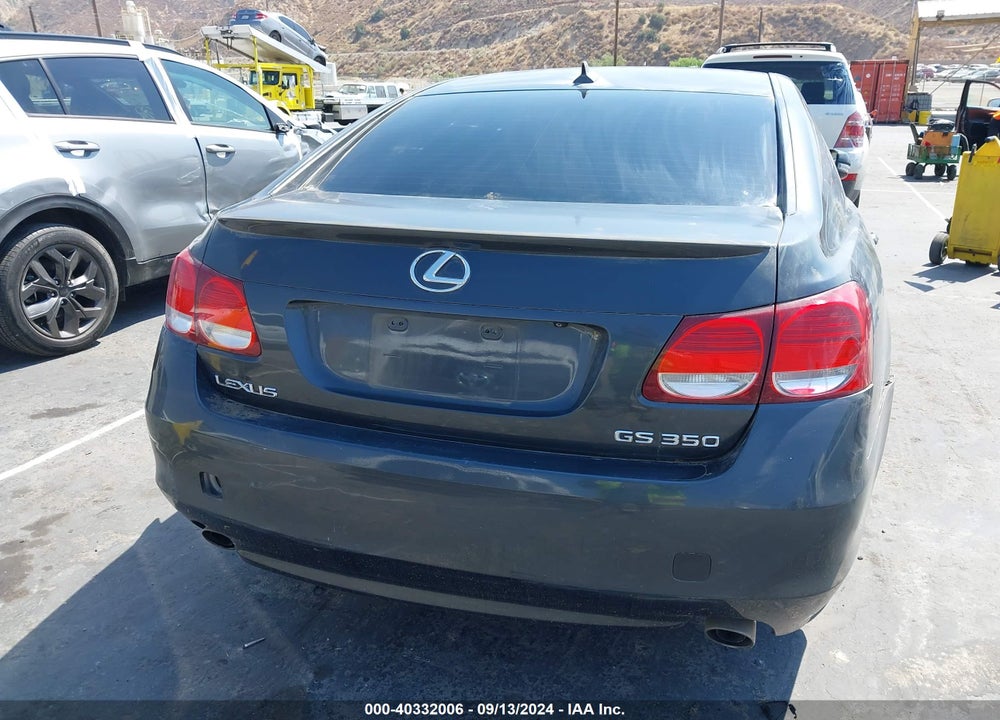 2008 LEXUS GS 350 VIN: JTHBE96S080037552