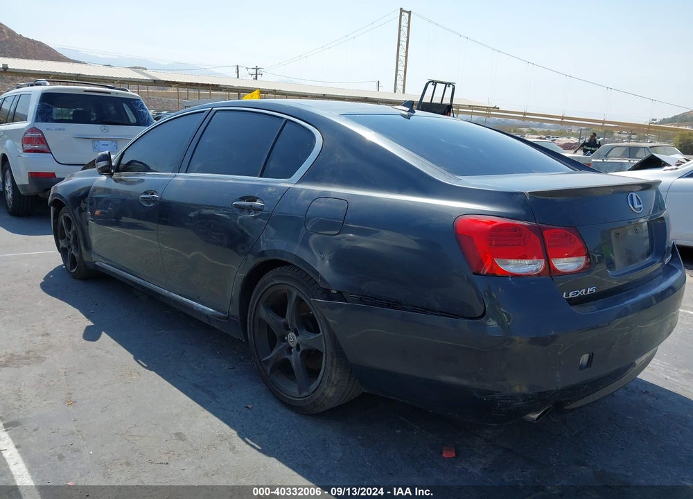 2008 LEXUS GS 350 VIN: JTHBE96S080037552