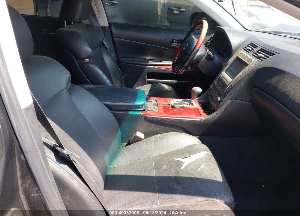 2008 LEXUS GS 350 VIN: JTHBE96S080037552