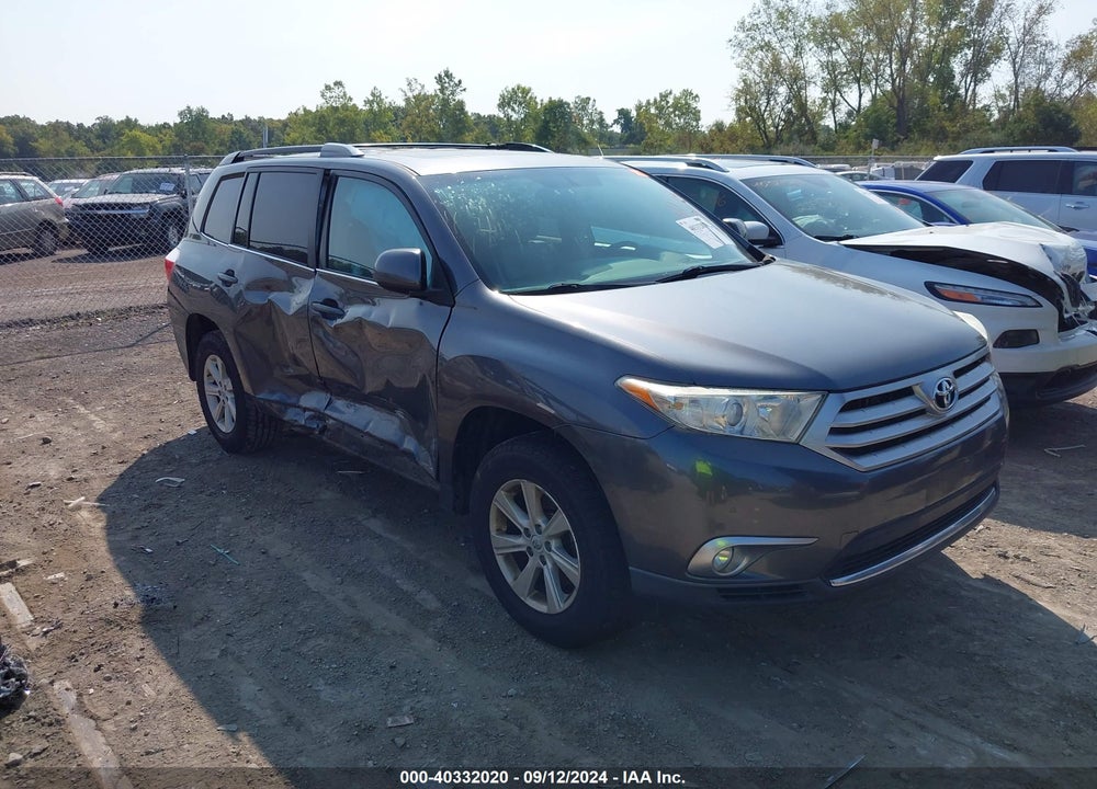 2011 TOYOTA HIGHLANDER SE V6 VIN: 5TDBK3EHXBS086498