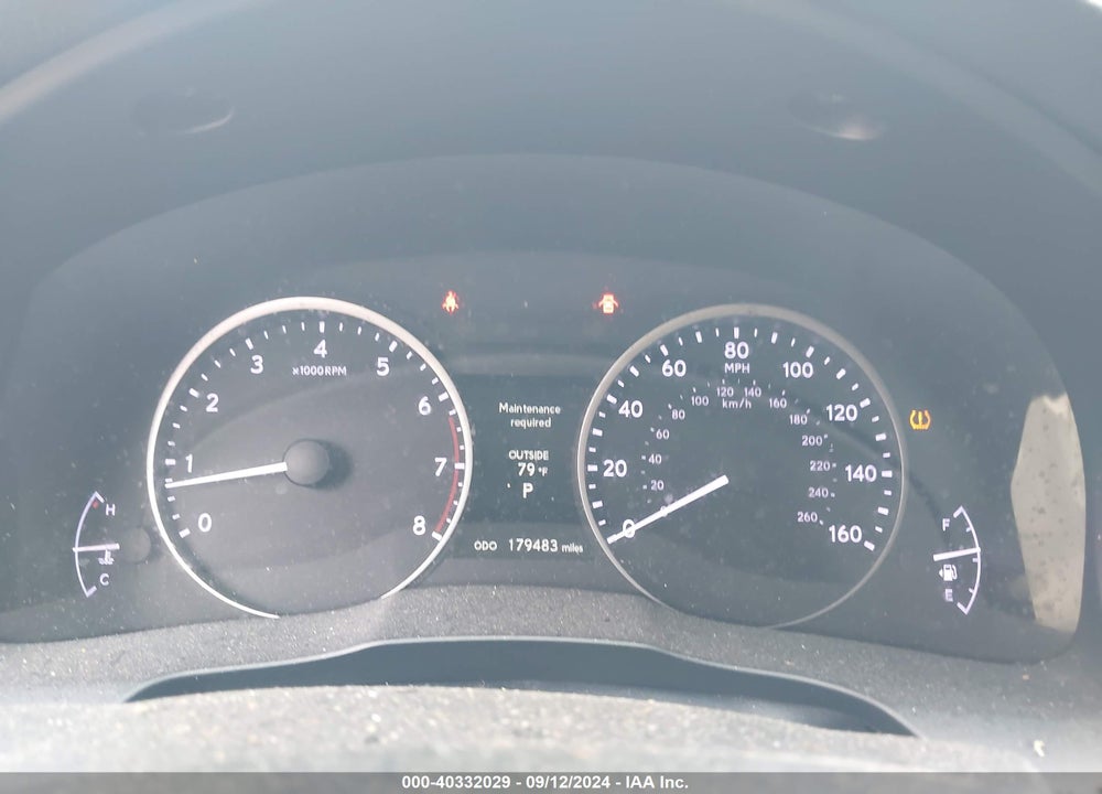 2013 LEXUS ES 350 VIN: JTHBK1GG0D2007891