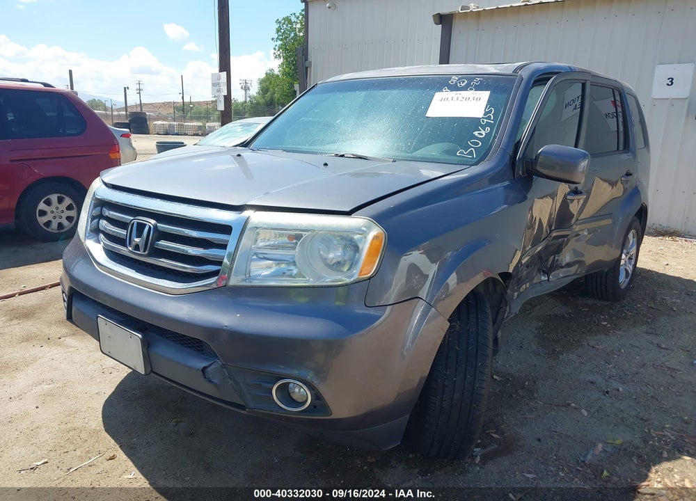 2014 HONDA PILOT EX-L VIN: 5FNYF3H57EB006955