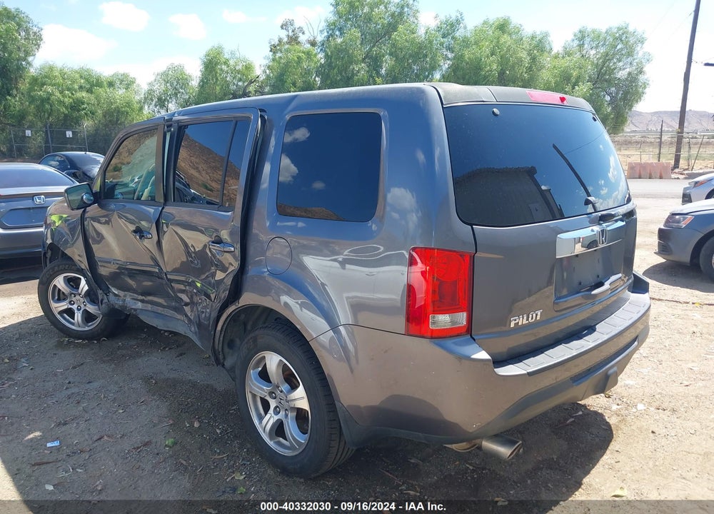 2014 HONDA PILOT EX-L VIN: 5FNYF3H57EB006955