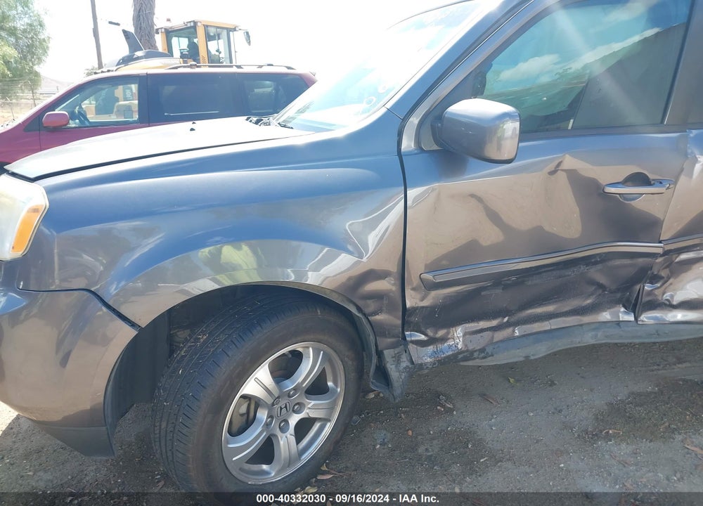 2014 HONDA PILOT EX-L VIN: 5FNYF3H57EB006955