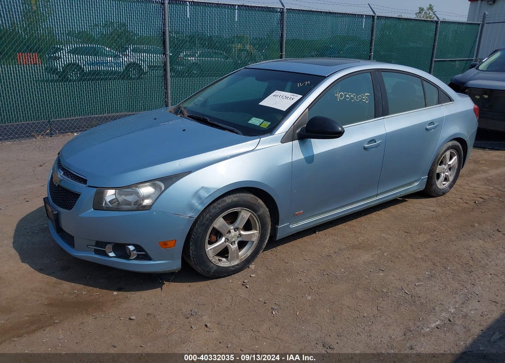 2011 CHEVROLET CRUZE 2LT VIN: 1G1PG5S91B7233522