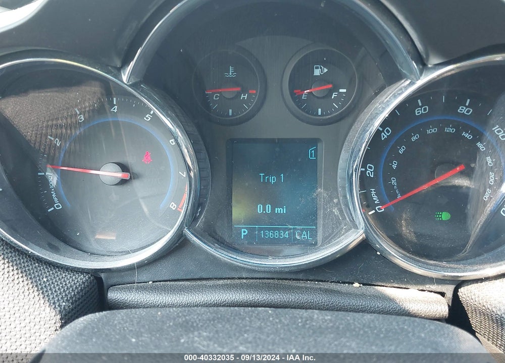 2011 CHEVROLET CRUZE 2LT VIN: 1G1PG5S91B7233522