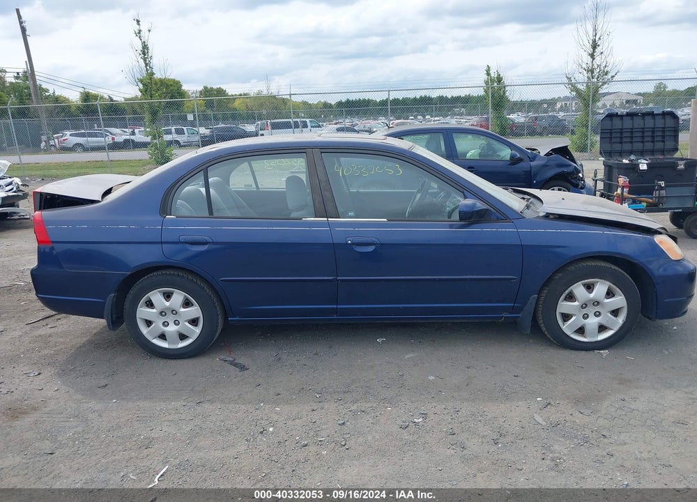 2001 HONDA CIVIC EX VIN: 2HGES267X1H565905