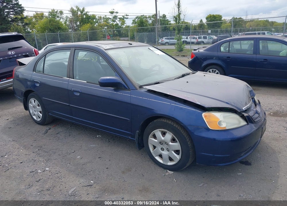2001 HONDA CIVIC EX VIN: 2HGES267X1H565905