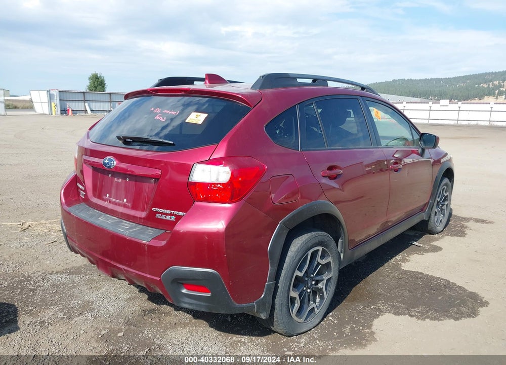 2016 SUBARU CROSSTREK 2.0I PREMIUM VIN: JF2GPADC7G8201539