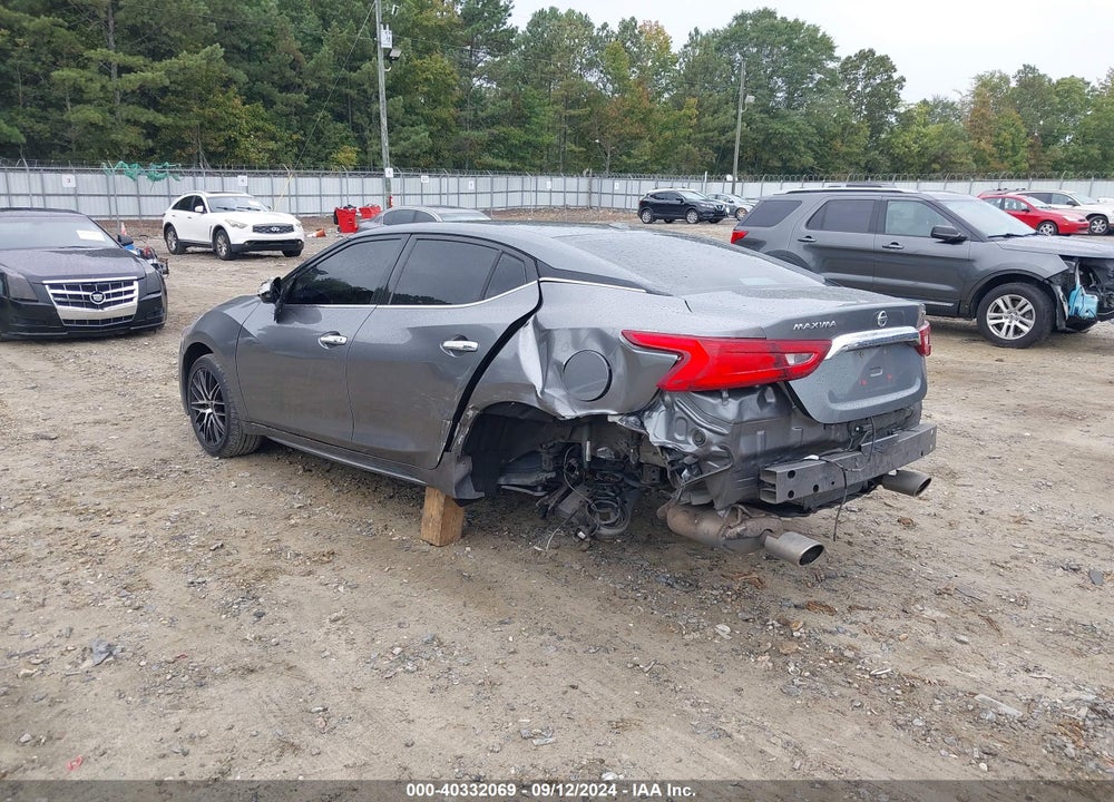 2018 NISSAN MAXIMA 3.5 SV VIN: 1N4AA6AP7JC392027