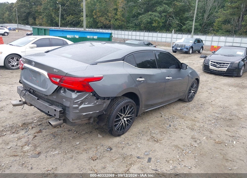 2018 NISSAN MAXIMA 3.5 SV VIN: 1N4AA6AP7JC392027