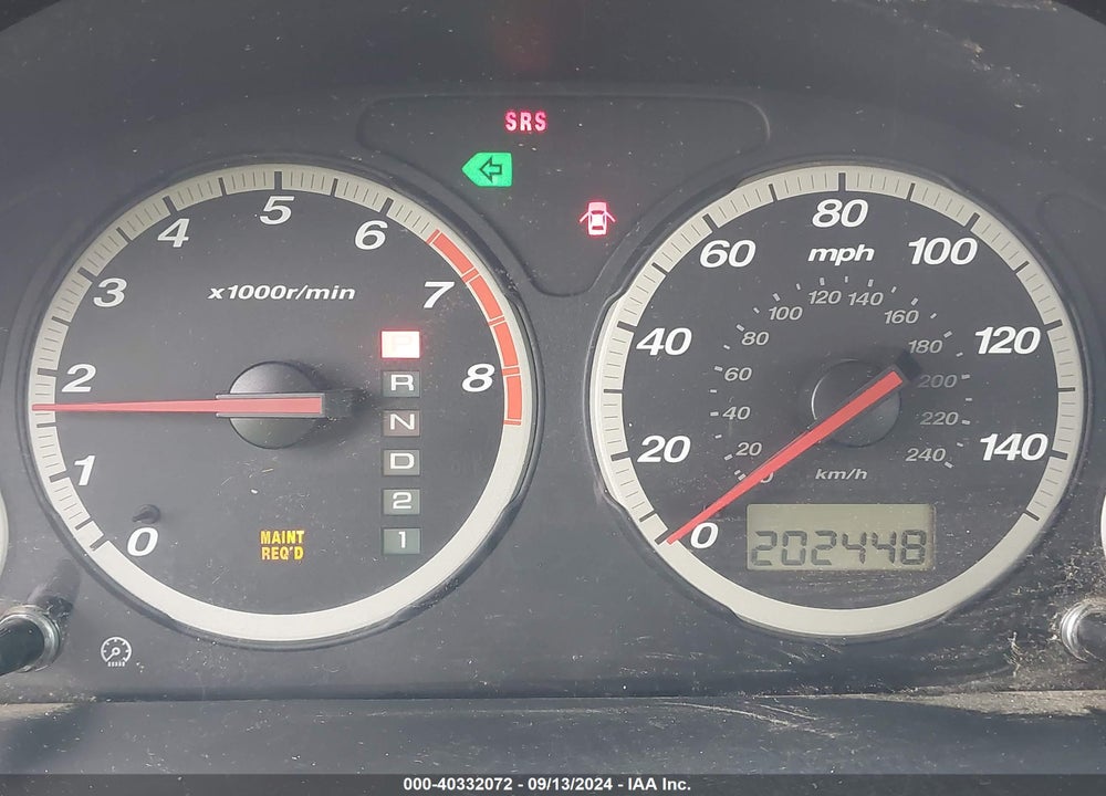 2003 HONDA CR-V LX VIN: SHSRD78403U155450