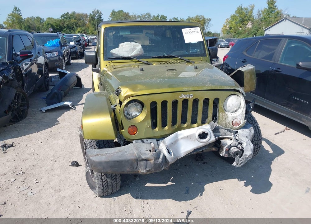 2008 JEEP WRANGLER UNLIMITED SAHARA VIN: 1J4GA59138L594009