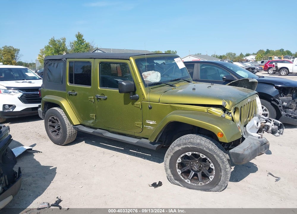 2008 JEEP WRANGLER UNLIMITED SAHARA VIN: 1J4GA59138L594009