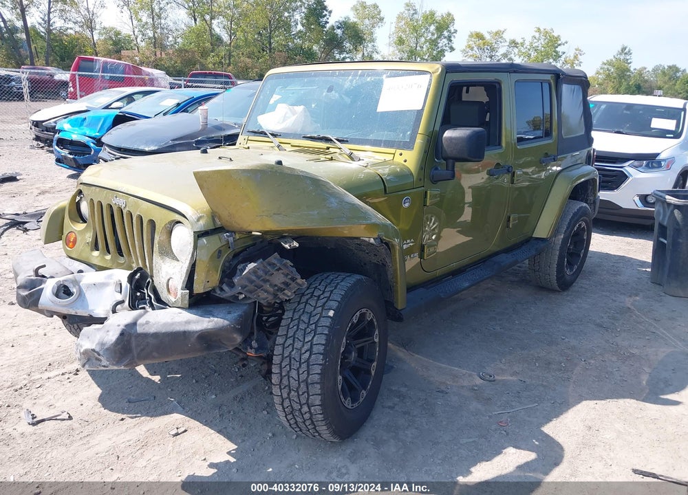 2008 JEEP WRANGLER UNLIMITED SAHARA VIN: 1J4GA59138L594009
