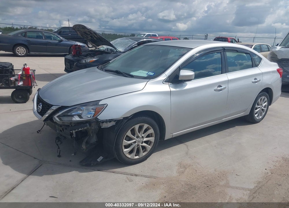 2019 NISSAN SENTRA SV VIN: 3N1AB7AP2KY282754