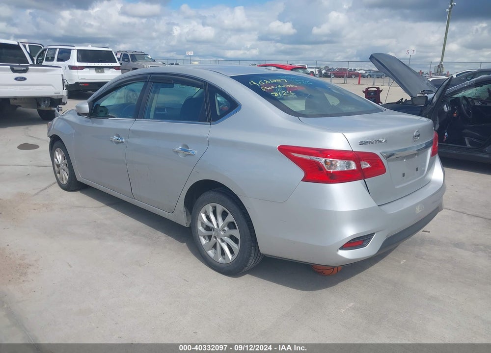 2019 NISSAN SENTRA SV VIN: 3N1AB7AP2KY282754