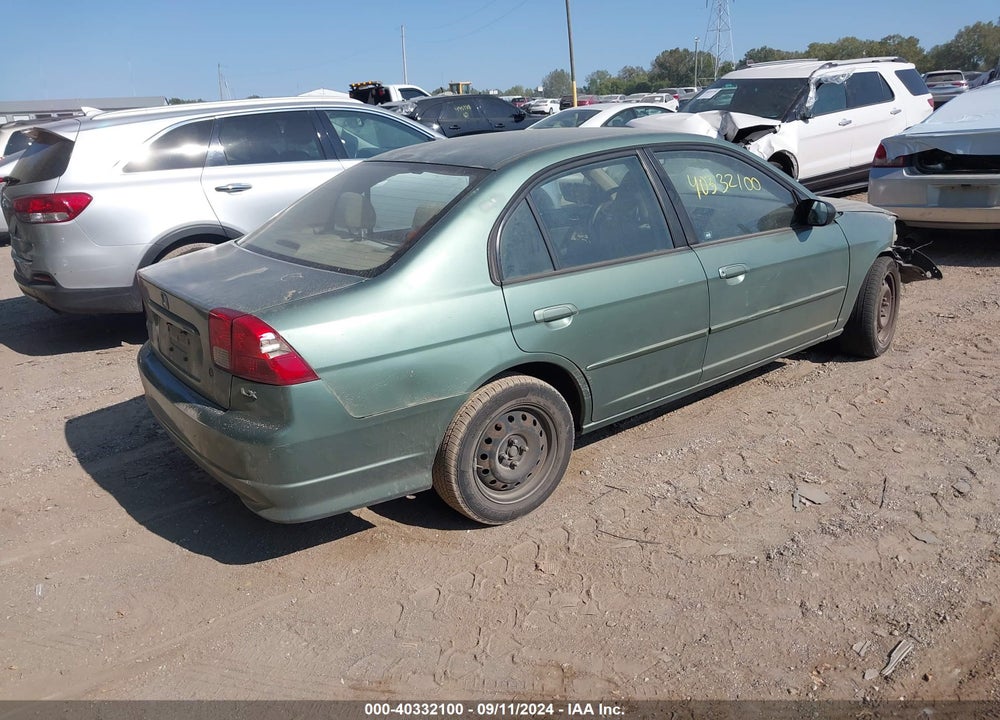 2004 HONDA CIVIC LX VIN: 2HGES16564H597733