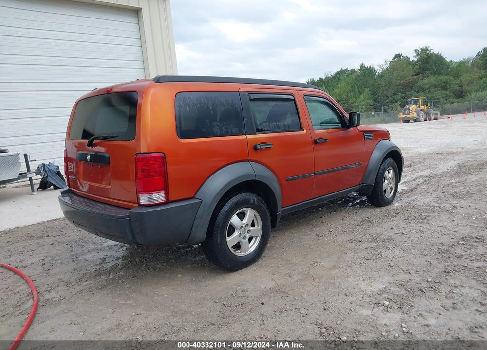 2007 DODGE NITRO SXT VIN: 1D8GT28K47W544212