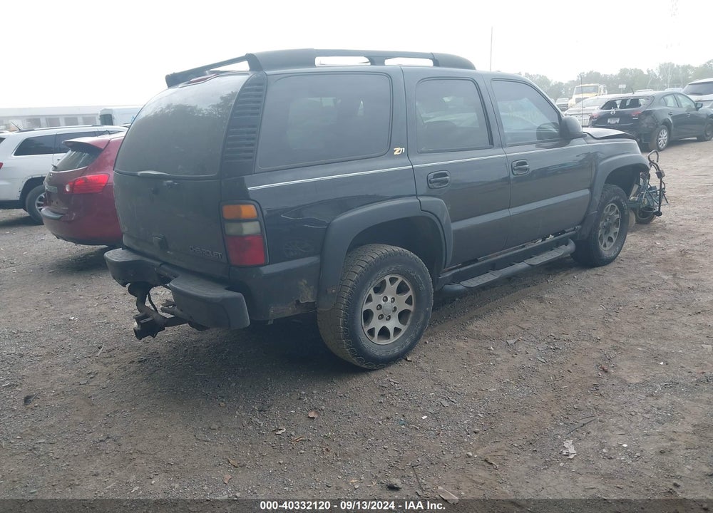 2004 CHEVROLET TAHOE Z71 VIN: 1GNEK13TX4R295290