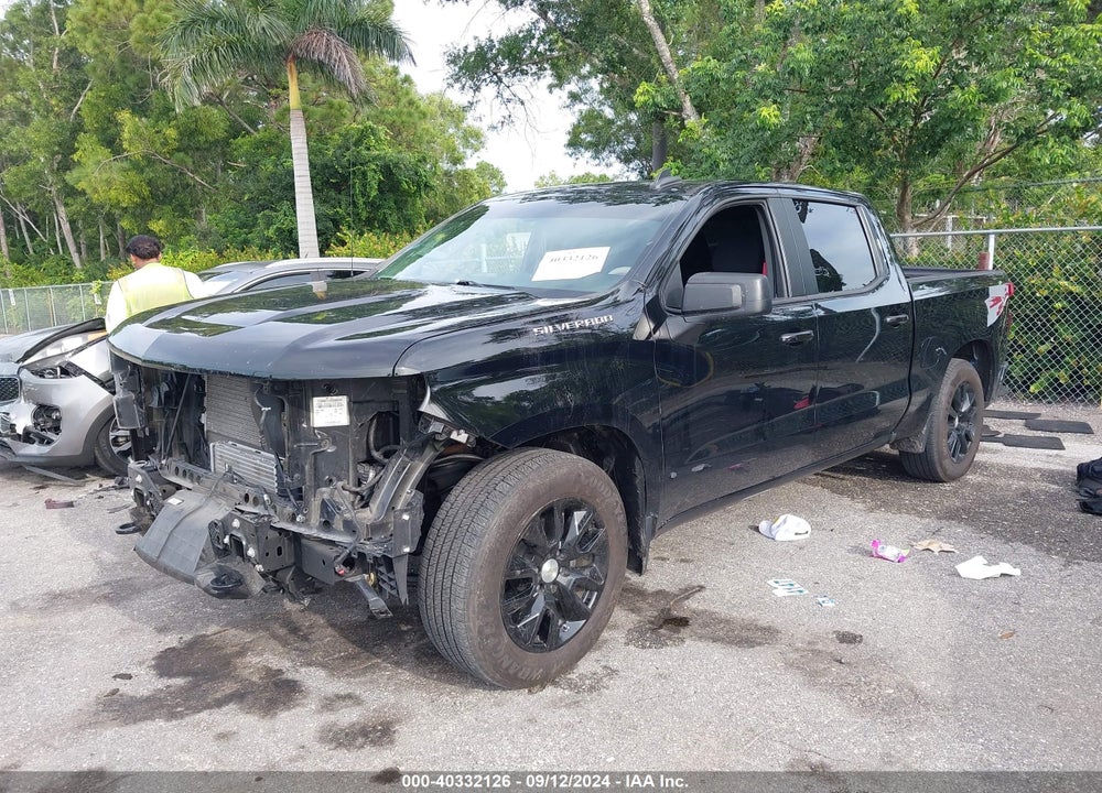 2021 CHEVROLET SILVERADO 1500 2WD SHORT BED CUSTOM VIN: 3GCPWBEK0MG297551