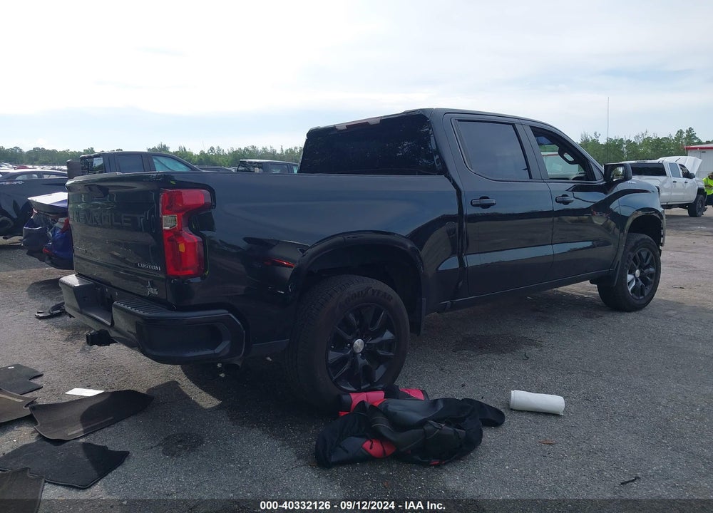 2021 CHEVROLET SILVERADO 1500 2WD SHORT BED CUSTOM VIN: 3GCPWBEK0MG297551