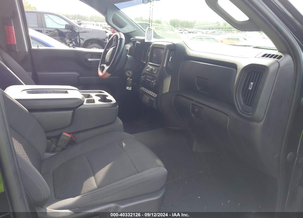 2021 CHEVROLET SILVERADO 1500 2WD SHORT BED CUSTOM VIN: 3GCPWBEK0MG297551