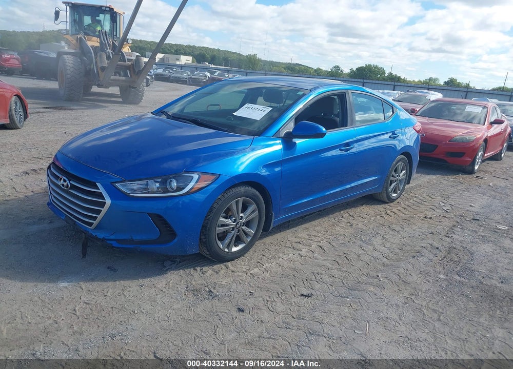 2018 HYUNDAI ELANTRA SEL VIN: 5NPD84LF5JH268788