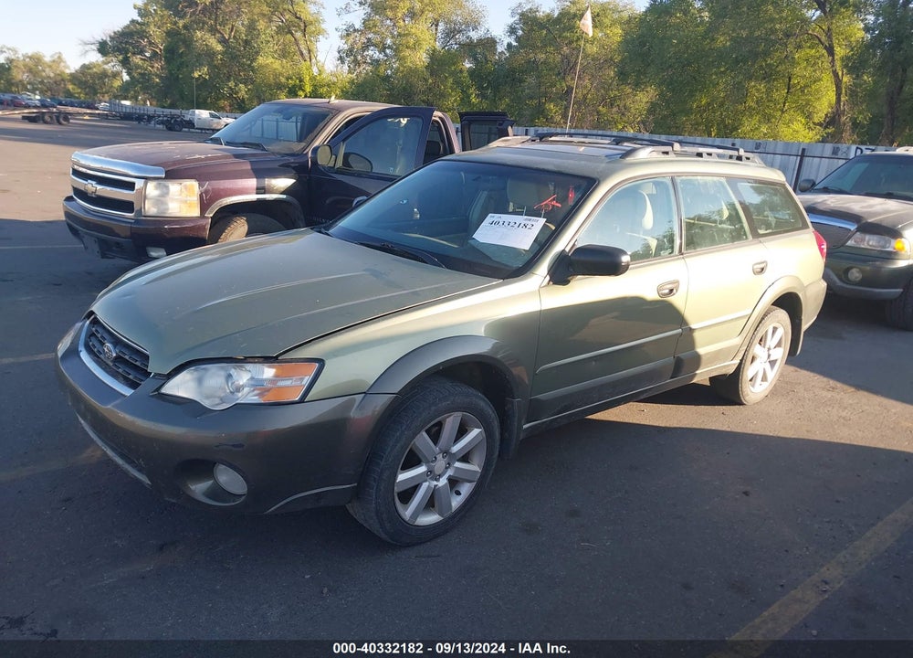 2006 SUBARU OUTBACK 2.5I VIN: 4S4BP61C867334076