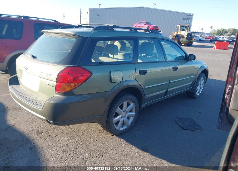 2006 SUBARU OUTBACK 2.5I VIN: 4S4BP61C867334076