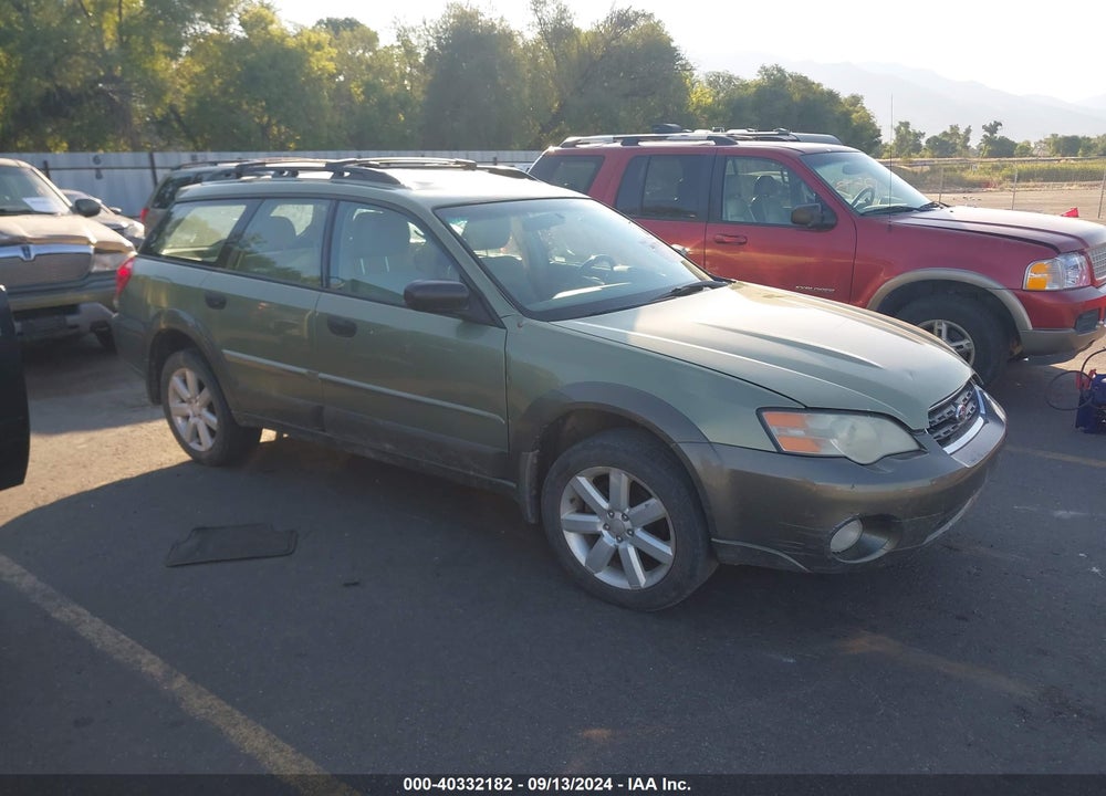 2006 SUBARU OUTBACK 2.5I VIN: 4S4BP61C867334076