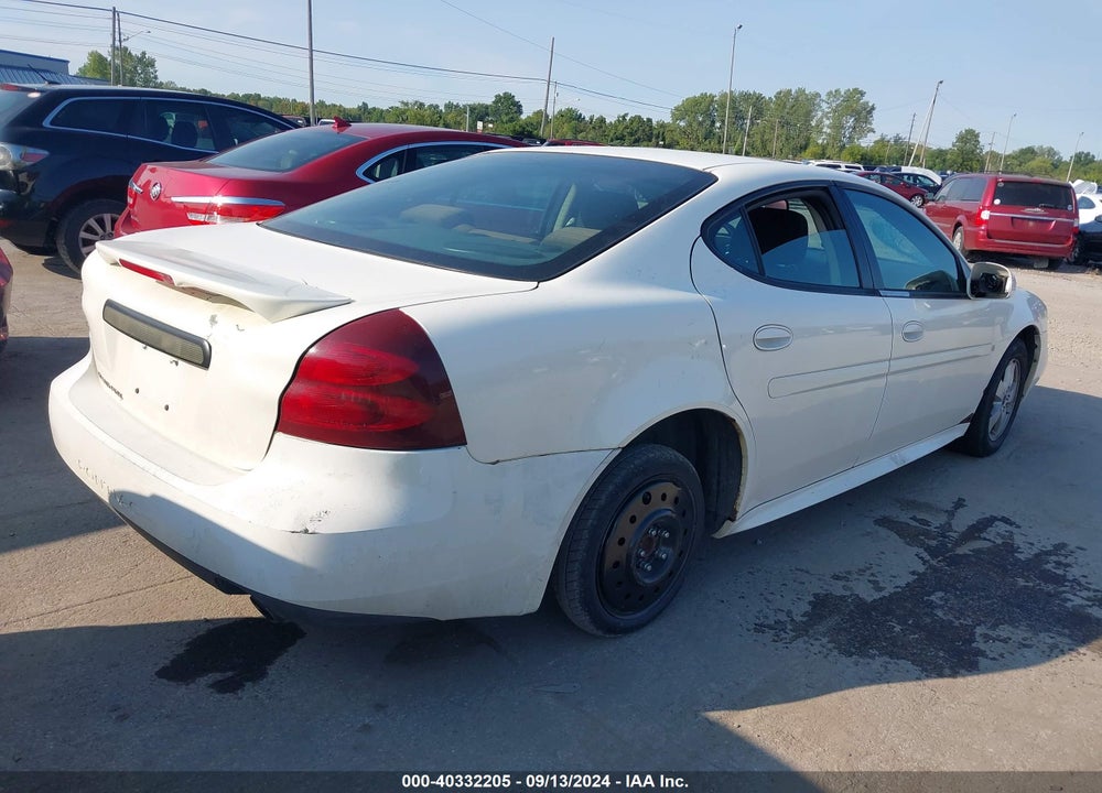 2006 PONTIAC GRAND PRIX VIN: 2G2WP552361106036