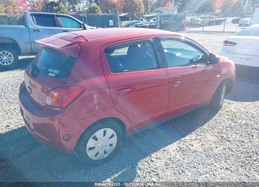 2014 MITSUBISHI MIRAGE DE VIN: ML32A3HJ4EH006996