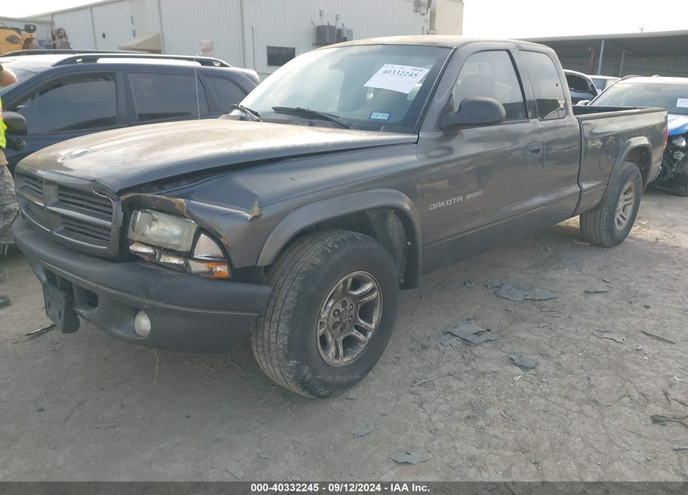 2002 DODGE DAKOTA SPORT VIN: 1B7GL32N82S590374