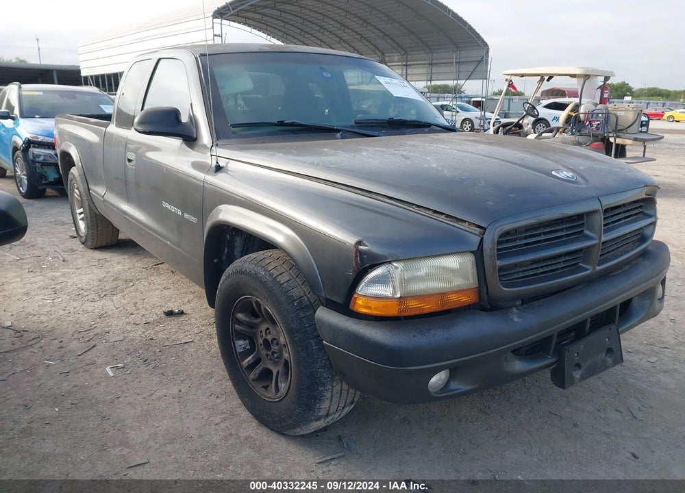 2002 DODGE DAKOTA SPORT VIN: 1B7GL32N82S590374