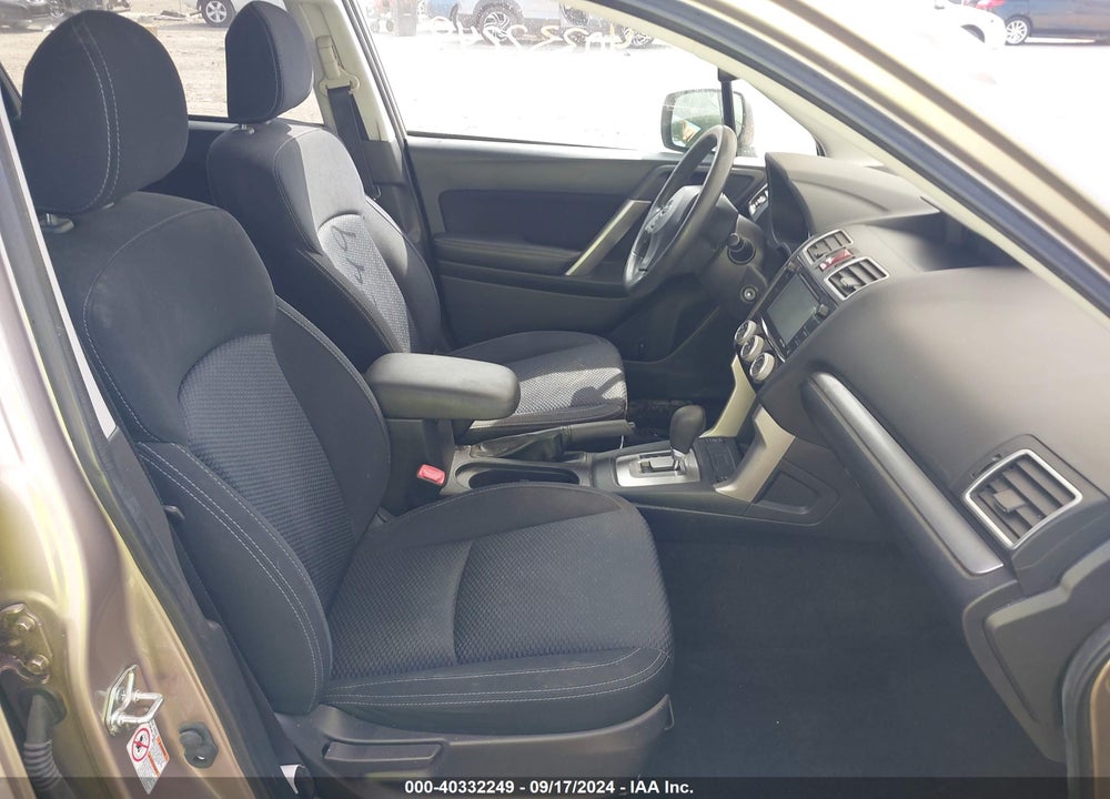 2016 SUBARU FORESTER 2.5I PREMIUM VIN: JF2SJAFC7GH409915