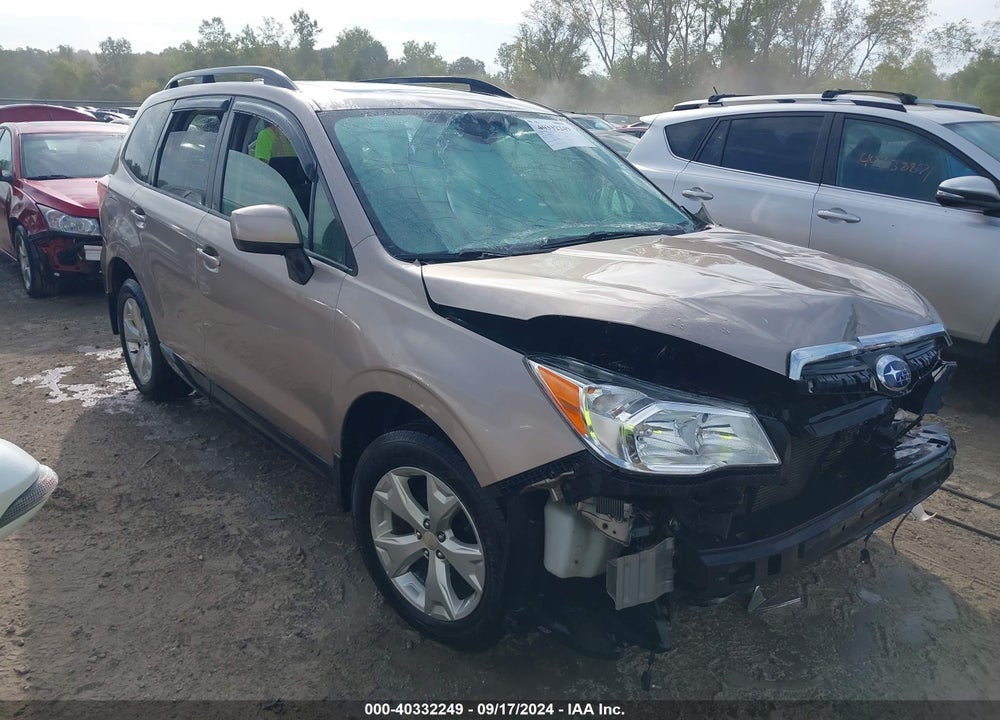 2016 SUBARU FORESTER 2.5I PREMIUM VIN: JF2SJAFC7GH409915