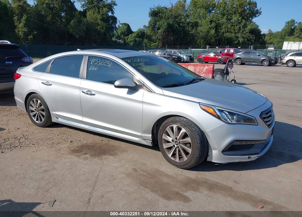 2017 HYUNDAI SONATA SPORT VIN: 5NPE34AF5HH537906