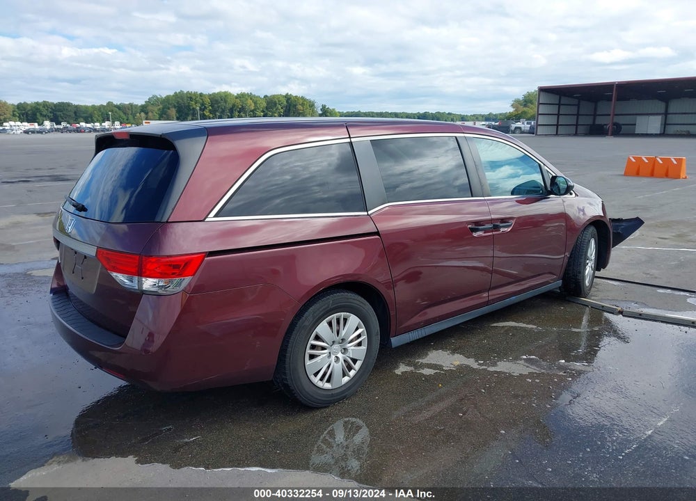2016 HONDA ODYSSEY LX VIN: 5FNRL5H27GB032022