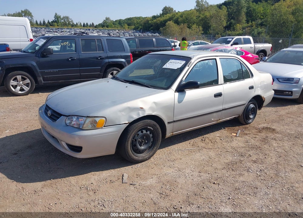2001 TOYOTA COROLLA CE VIN: 2T1BR12E11C413498