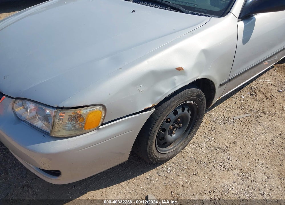 2001 TOYOTA COROLLA CE VIN: 2T1BR12E11C413498