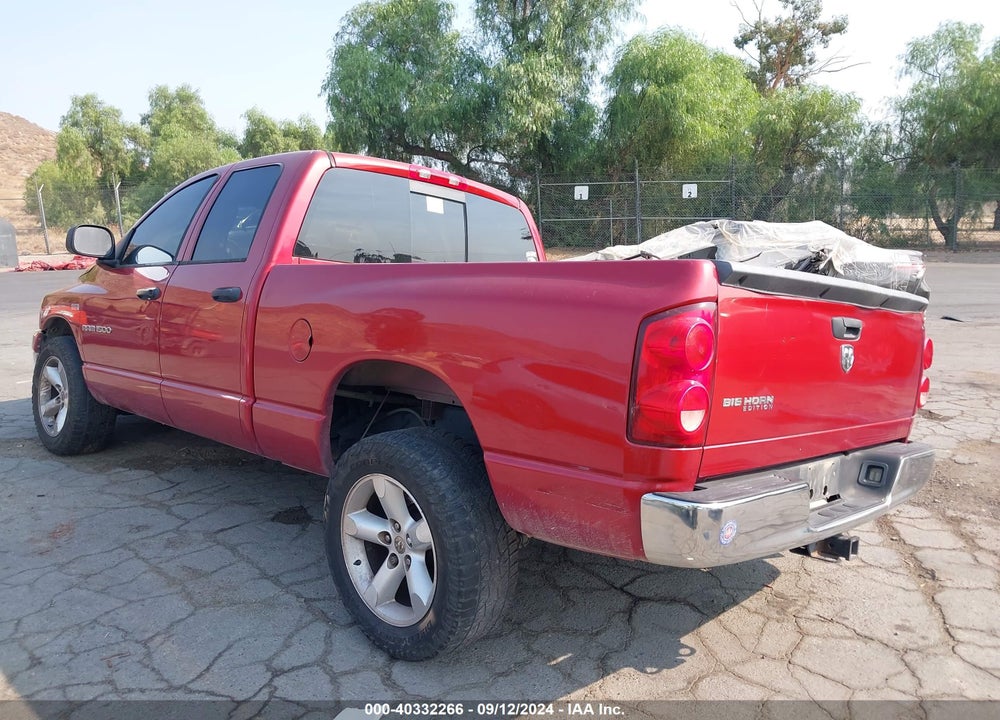 2007 DODGE RAM 1500 SLT VIN: 1D7HA18297S262017