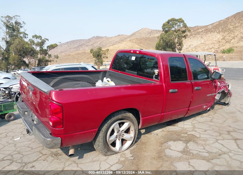 2007 DODGE RAM 1500 SLT VIN: 1D7HA18297S262017