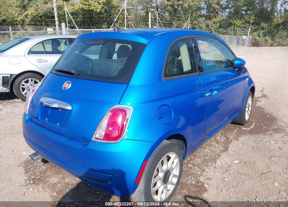2015 FIAT 500 POP VIN: 3C3CFFAR1FT695892