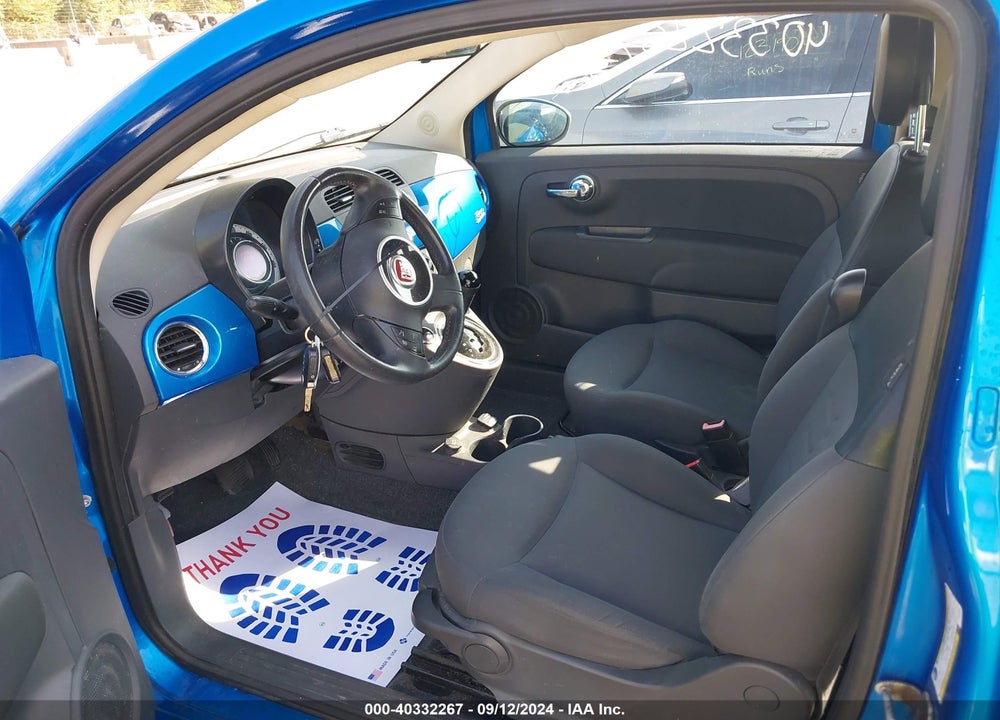 2015 FIAT 500 POP VIN: 3C3CFFAR1FT695892
