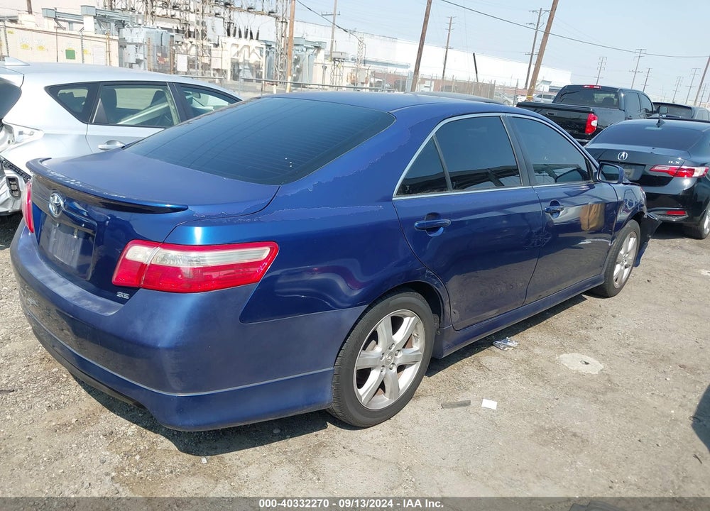 2007 TOYOTA CAMRY SE V6 VIN: 4T1BK46K47U037165