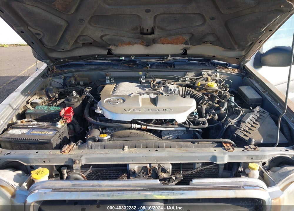 2001 NISSAN PATHFINDER SE VIN: JN8DR09Y61W599456
