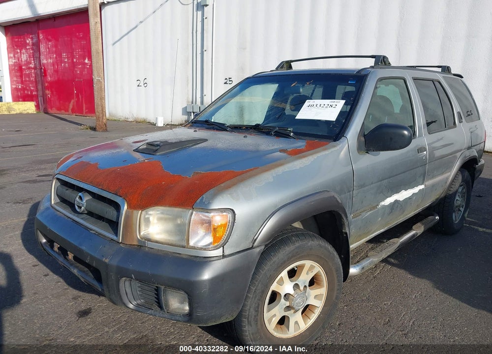 2001 NISSAN PATHFINDER SE VIN: JN8DR09Y61W599456
