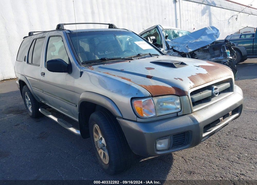 2001 NISSAN PATHFINDER SE VIN: JN8DR09Y61W599456